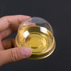 Klare Mini-Cupcake-Boxen mit Kuppeldeckel