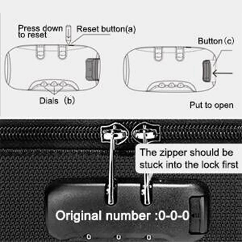 Fireproof Document Organizer with Combination Lock