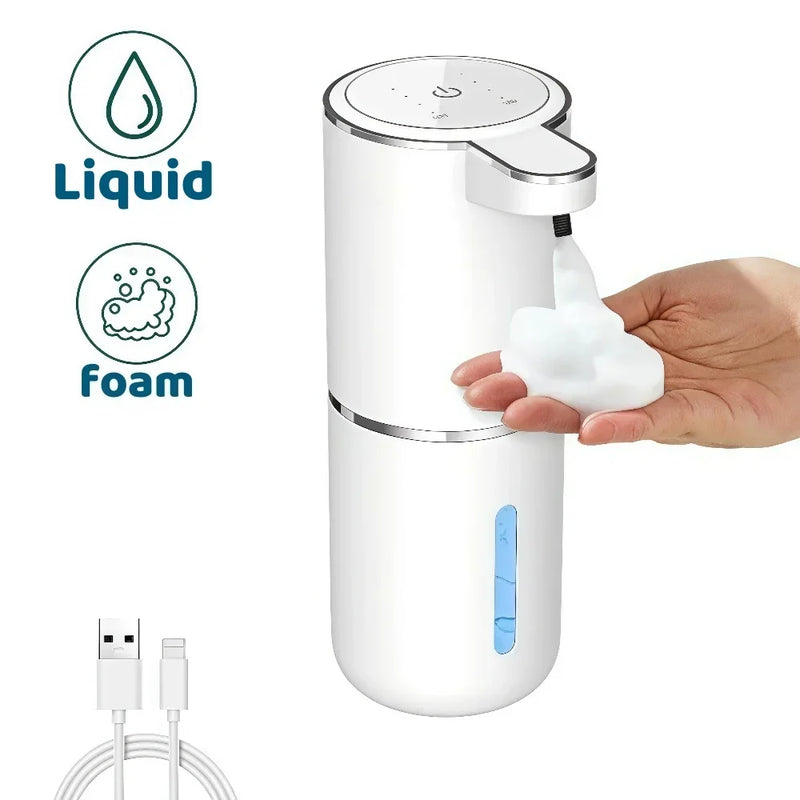 Touchless Automatic Soap Dispenser with Foam & Liquid Settings