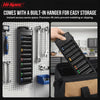 1/2 Inch Drive Impact Socket Set with Storage Rack (8-24mm)