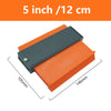 Adjustable Contour Gauge with Lock – 3-in-1 Profile Duplicator for Precise Marking