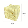 Cheese-Shaped Stress Relief Squeeze Ball