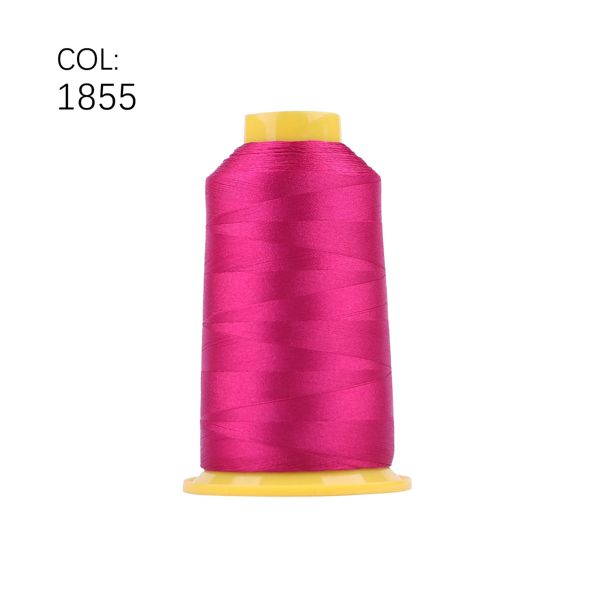 High-Tenacity Polyester Embroidery Thread (120D/2, 40wt) for Home & Industrial Machines