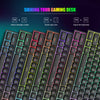 Compact 60% RGB Mechanical-Feel Keyboard