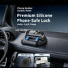 Dashboard Car Phone Holder with Integrated Parking Number Plate