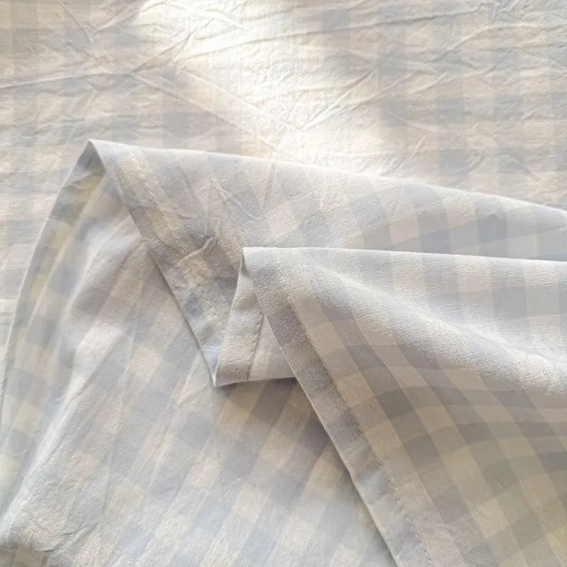 Organic Cotton Percale Bed Sheet Set with Pillowcases