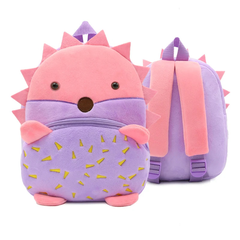 Adorable Animal Plush Backpack for Toddlers