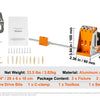 Adjustable Aluminum Pocket Hole Jig Kit with Step Drills