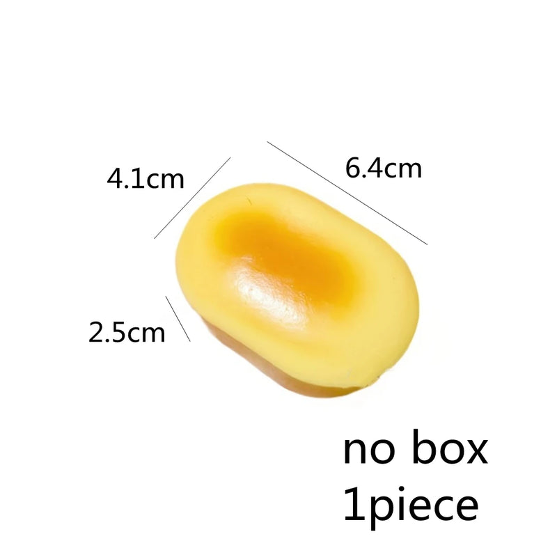 Slow-Rising Cheese Bread Squishy Stress Relief Toy