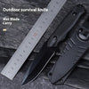 Stainless Steel Fixed Blade Outdoor Knife with Sheath