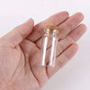 Mini Glass Bottles with Cork Stoppers for DIY Crafts and Gifting