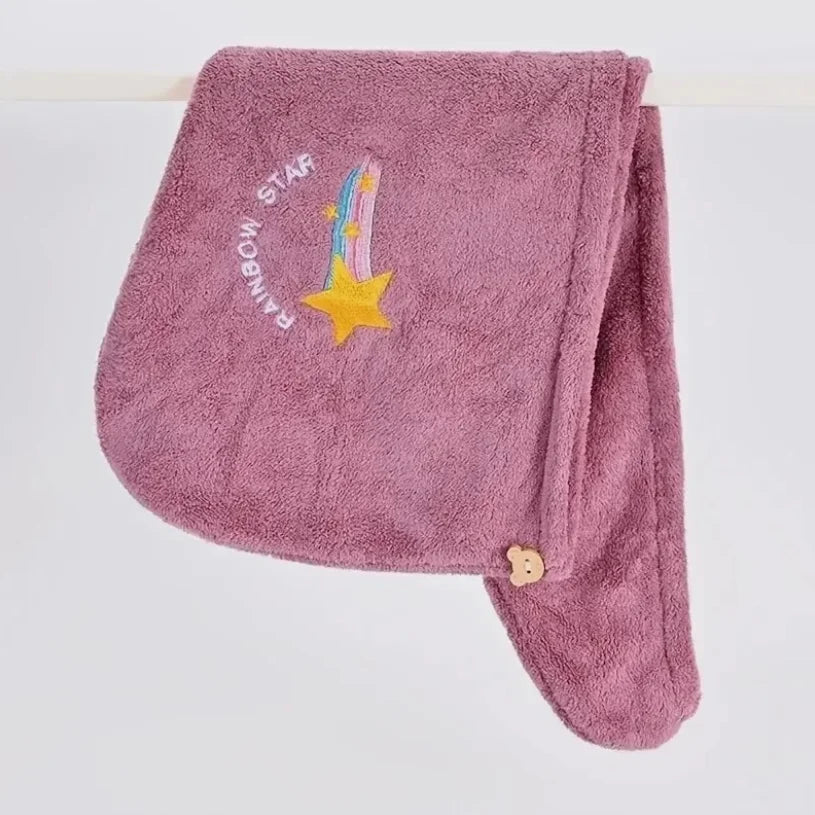 Ultra-Soft Quick-Dry Hair Towel Wrap
