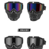 Skull Design Motorcycle & Cycling Goggles with Protective Mask