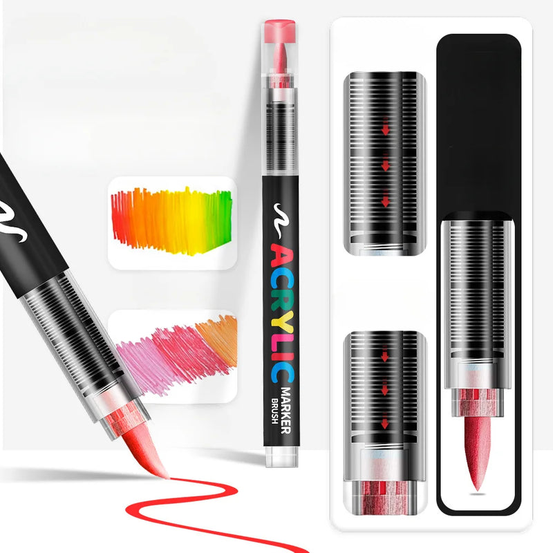 Acrylic Marker Pen Set for Art & Craft