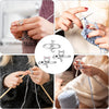 Cat-Themed Crochet Ring Set (3 Pieces)