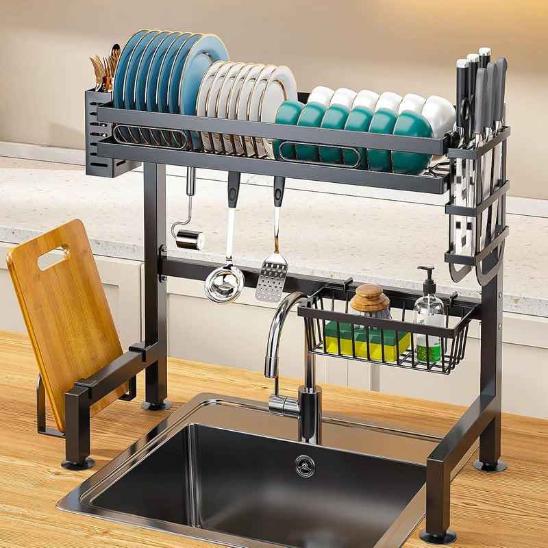 Over-Sink Dish Drying Rack