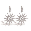 Spiral Sun Pendant Necklace