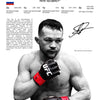 Martial Arts Legend Canvas Wall Art – Inspirational MMA Fighter Poster for Gym & Home