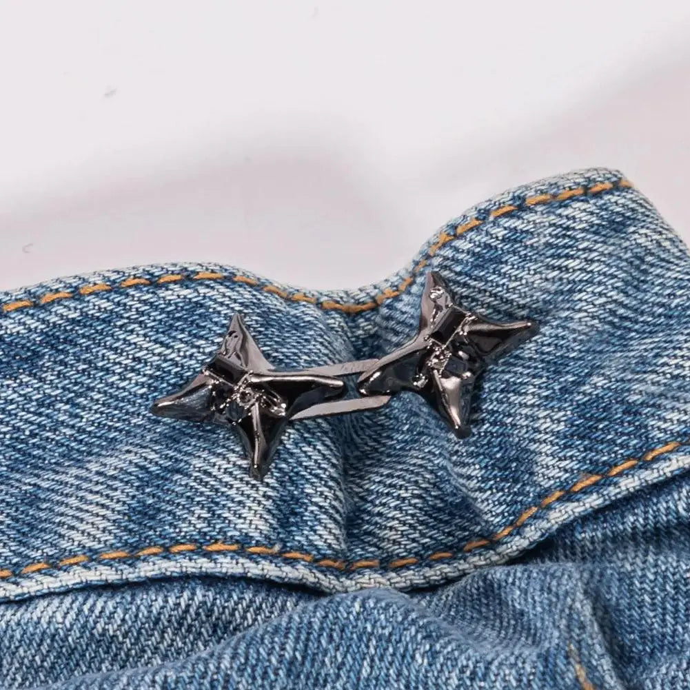 Adjustable Four-Point Star Waist Tightening Buckle