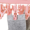 Foldable Laundry Drying Rack with 32 Clips