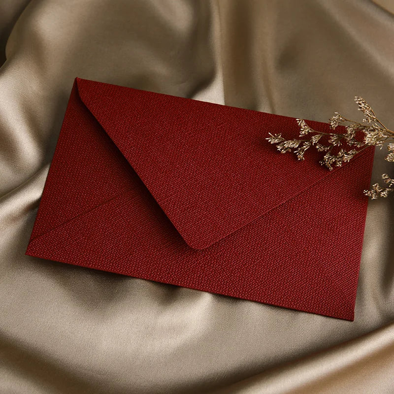 Retro Kraft Paper Envelope Set - 10 Pieces for Gifting & Celebrations