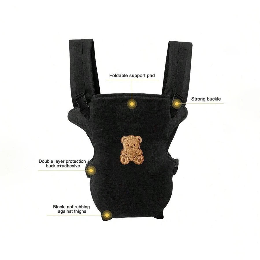 4-in-1 Ergonomic Baby Carrier with Adjustable Straps