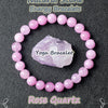 Beruhigendes Amethyst Heilkristall-Armband