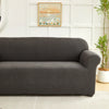 Jacquard Leaf Pattern Stretch Sofa Cover with Non-Slip Backing