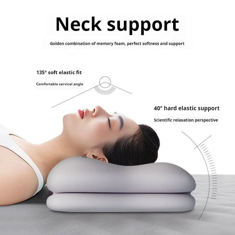 Ergonomic Memory Foam Pillow for Neck Support