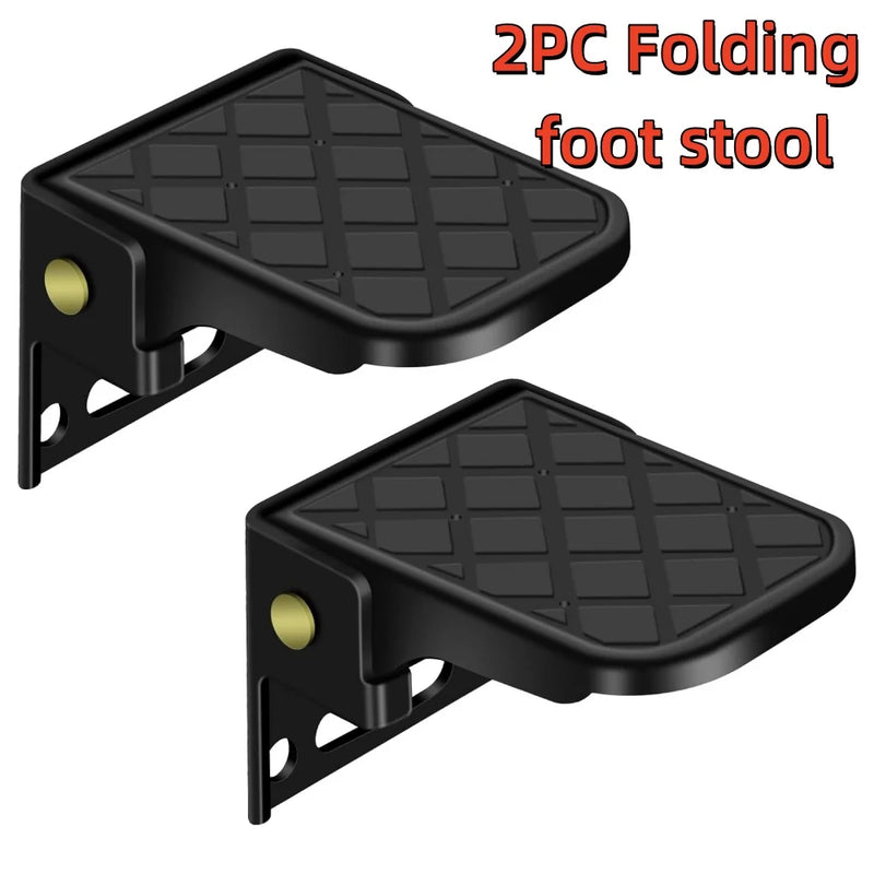 Folding Truck Bed Step - Pair