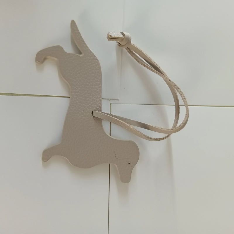 PU Leather Dachshund & Bulldog Keychain