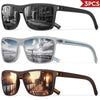 Polarized Square Sunglasses with UV400 Protection