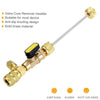 Dual-Size Refrigerant Valve Core Remover & Installer Kit with 10 Spare Cores