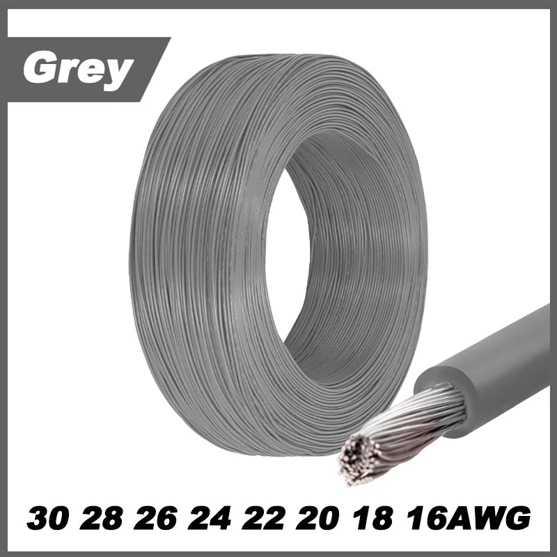 12-Color Tinned Copper Hookup Wire for DIY Projects