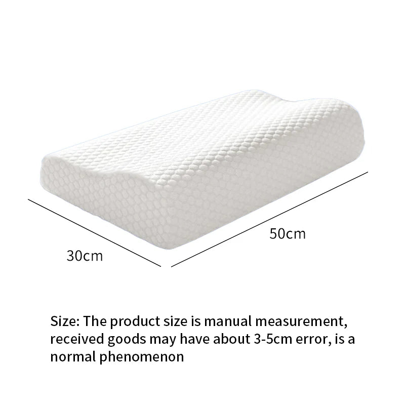 Cooling Memory Foam Pillow with Temperature-Sensitive Support