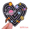Encouraging Embroidered Iron-On Patches for Jackets, Jeans & Bags
