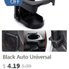 Black Auto Universal custom-fit dashboard cover for Chevy/GMC trucks and SUVs