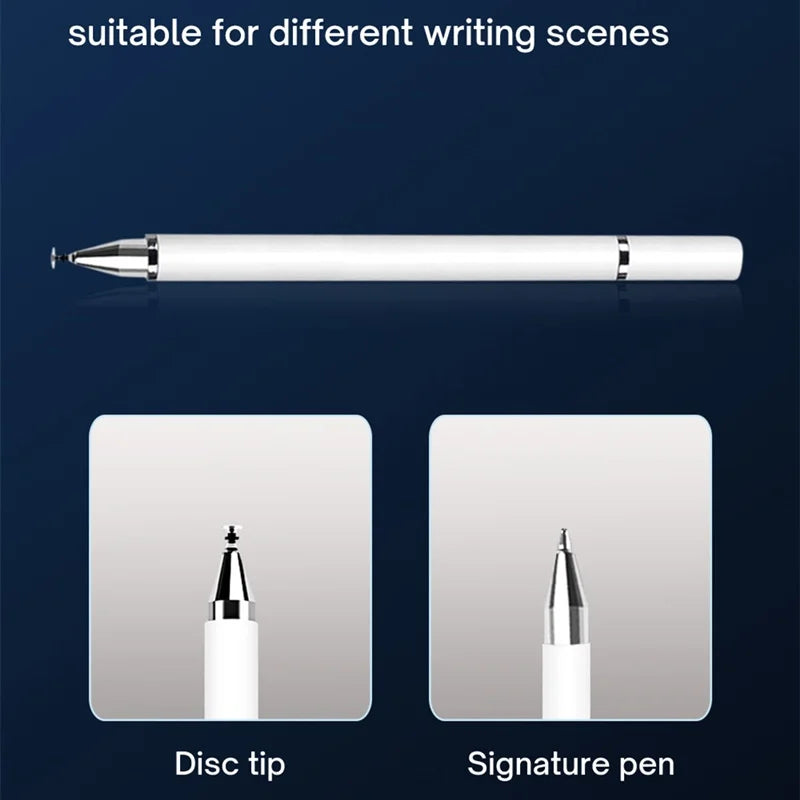 Universal 2-in-1 Stylus Pen for Tablets and Smartphones