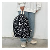 Butterfly Print Canvas Backpack for Women