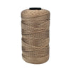 Spool of natural beige ice cotton silk thread for knitting and crochet