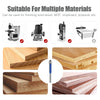 Flush Trim Router Bits with Dual Bearings – Set of 4 Sizes