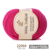 Combed Alpaca Blend Yarn for Hand Knitting – 10-Pack Wool Balls