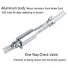Universal Brake Bleeder Hose Kit with One-Way Valve
