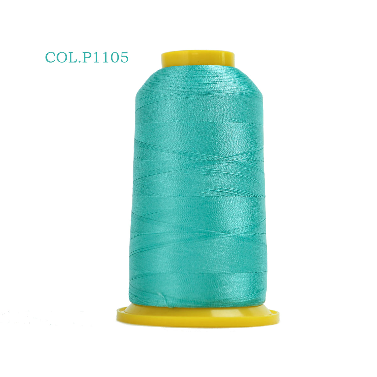 High-Tenacity Polyester Embroidery Thread (120D/2, 40wt) for Home & Industrial Machines