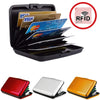 Slim RFID-Blocking Aluminum Card Wallet