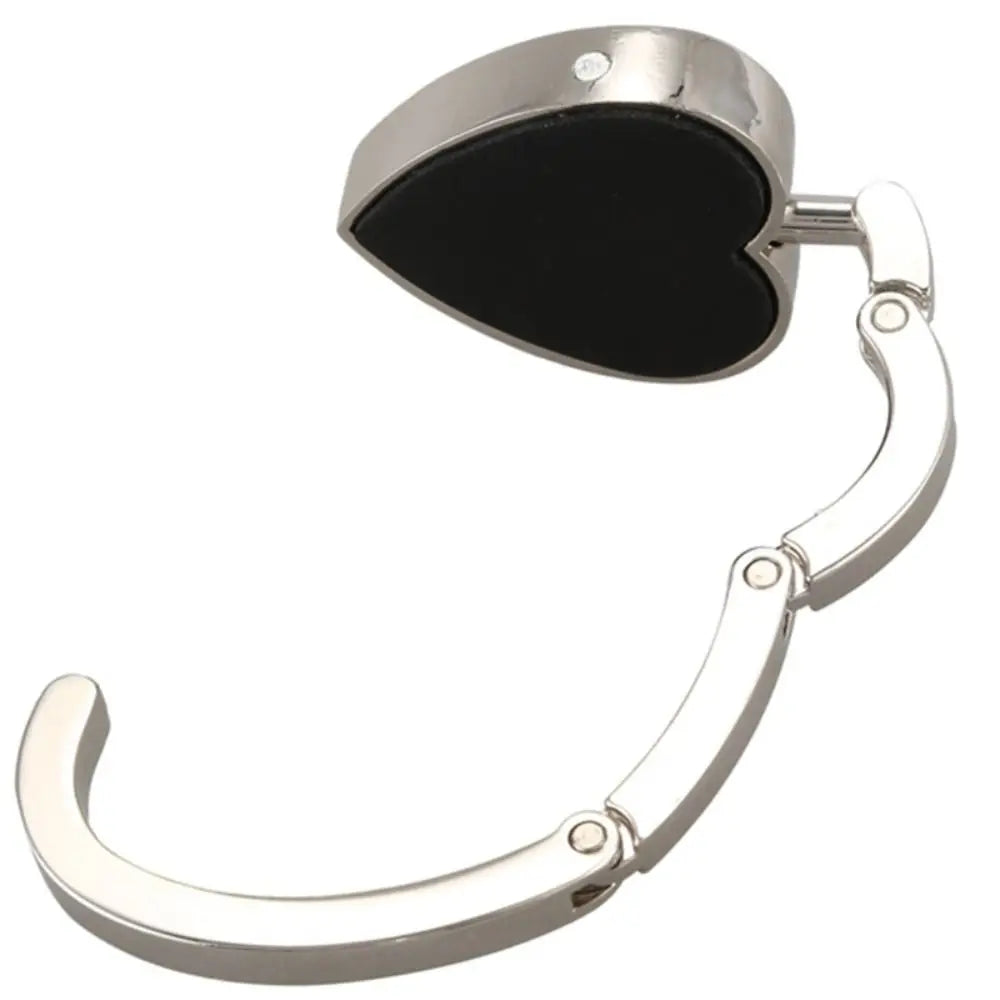 Heart Flower Metal Folding Bag Hook
