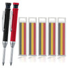 Solid Wood Carpenter's Mechanical Pencil