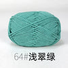 4-Ply Soft Cotton Blend Yarn for Knitting and Crochet