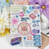 Cartoon Bow Design Insert Cards for Transparent Tablet Cases