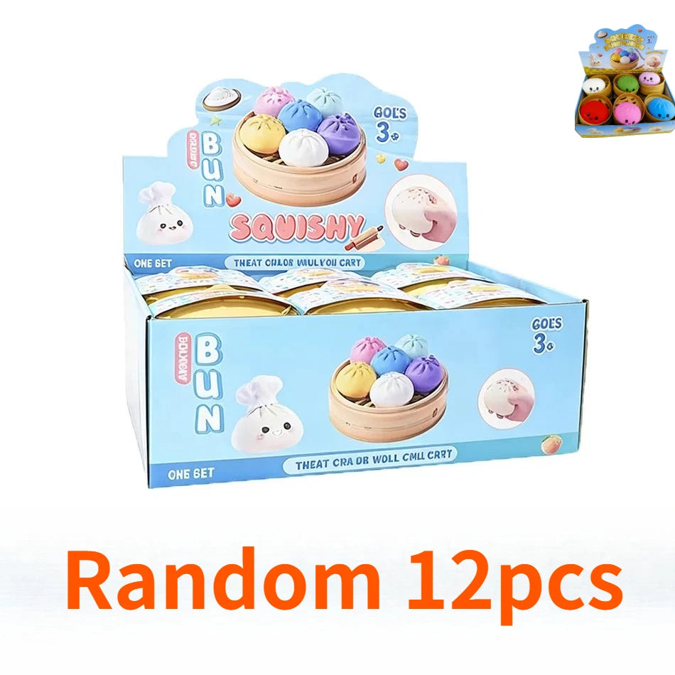 Juguete Anti-Estrés Baozi de Apretar